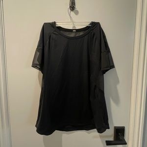 Lulu Lemon Short Sleeve Mesh Shirt